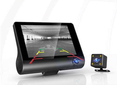 1080P Three-Channel Dash Cam