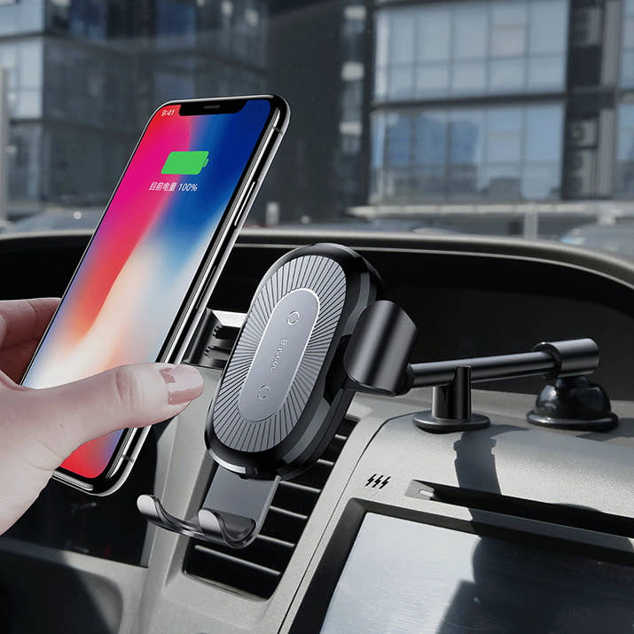 Gravity Bracket Wireless Charging Car Two-In-One Wireless Charging Bracket