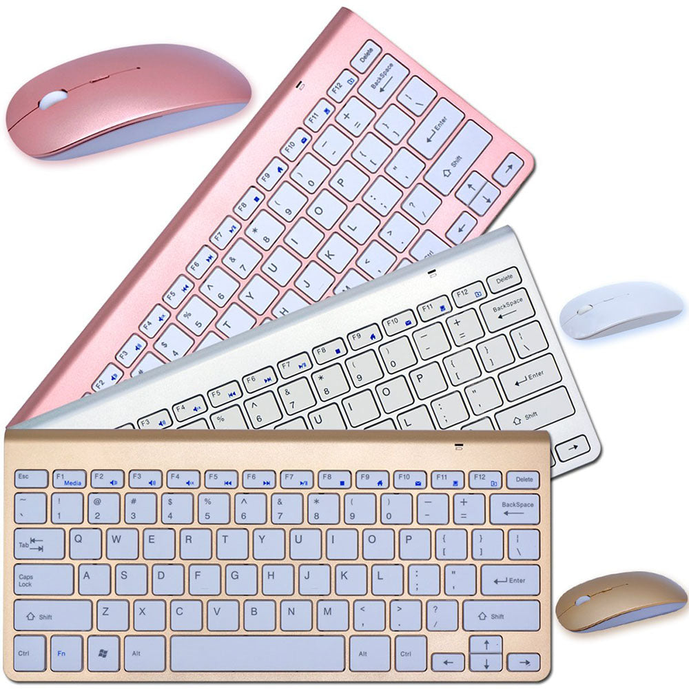 2.4G Wireless Keyboard And Mouse Portable Mini Keyboard Mouse Combo Set