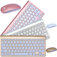 2.4G Wireless Keyboard And Mouse Portable Mini Keyboard Mouse Combo Set