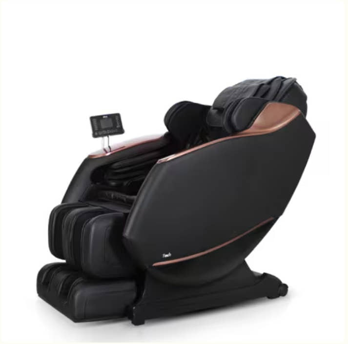 Zero Gravity Shiatsu Massage Chair – Full-Body SL-Track Recliner w/Airbag, Heat, Voice + LCD & Remote