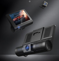 1080P High-Definition Three-Record Driving Recorder