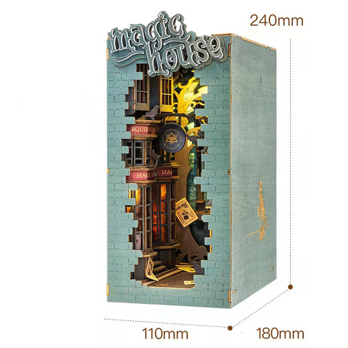 Three-dimensional Creative Night Light Handmade Model Bookends — view 3