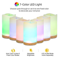 Bedroom Essential Aromatherapy Diffuser With Humidifier, Timer & 7-Color Mood Light Includes 3 Oils — view 2