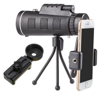 Compatible With Apple, Monocular Telescope Zoom Scope With Compass Phone