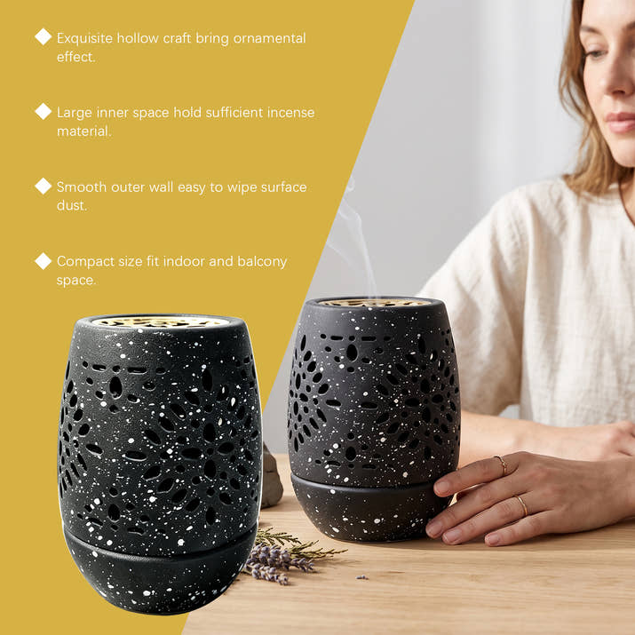 Air Freshener, Ceramic Aroma Burner, Ceramic aroma diffuser — view 2