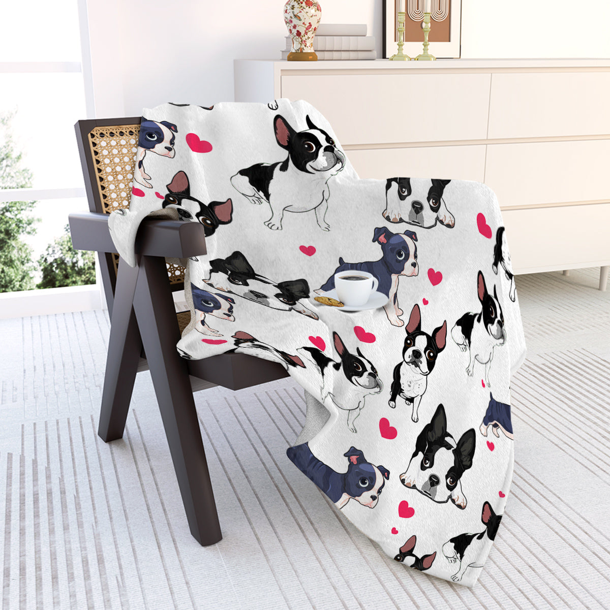 1pc Adorable Fleece Dog Blanket - Soft, Cozy, Lightweight, Warm, Flannel Throw For Couch, Bed, Sofa, Living Room Decor - Perfect For Snuggling Up On Chilly Days 150x200cm  Temu Can Only Be Self-picked — view 5