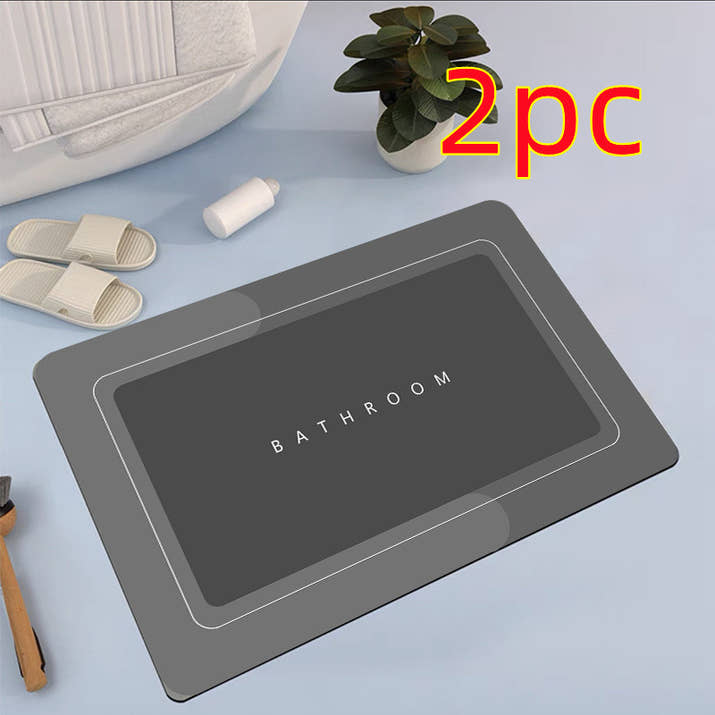 Bathroom Absorbent And Quick-Drying Floor Mat