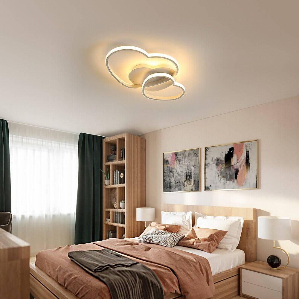 LED Ceiling Light 48W Dimmable With Remote Modern Chandelier Childrens Bedroom — view 6