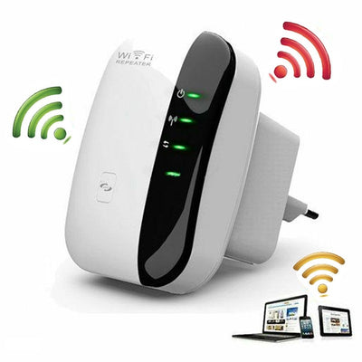 Plug-In WiFi Range Extender & Signal Booster