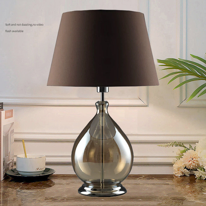 Living Room Glass Table Lamp Bedside Lamp — view 3