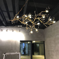 Starry Sky Themed Decorative Branch Chandelier For Creative Restaurants And Bars — view 5