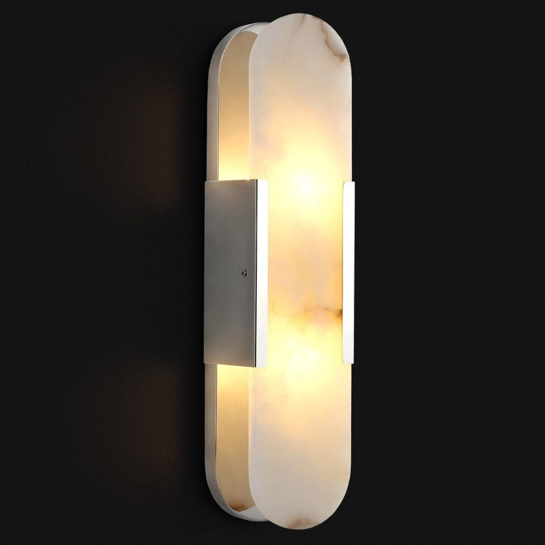 Postmodern Spanish Marble Wall Lamp, Light Luxury Hotel Bedroom, Living Room, Study, Bathroom Cabinet, Mirror, Hallway, Entrance Light — view 3