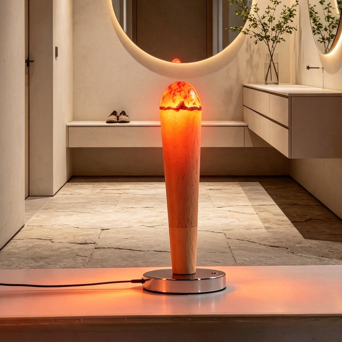 Creative Simulated Campfire Ambiance Table Lamp — view 6