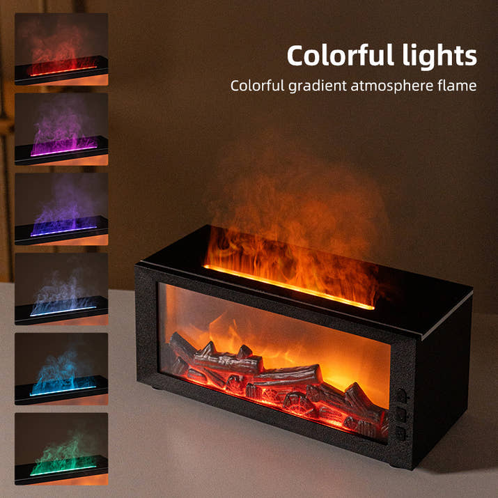 Modern Minimalist Fireplace Aroma Diffuser — view 2
