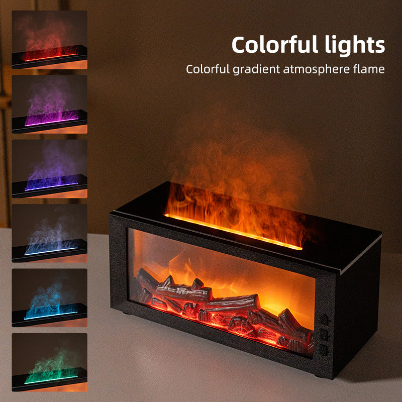 Modern Minimalist Fireplace Aroma Diffuser — view 2