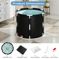 250 L Foldable Ice Bath Tub — view 5