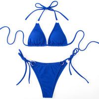 Side-Tie Thong Bikini Set