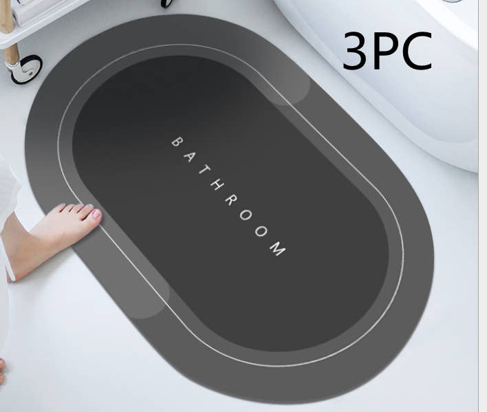 Bathroom Absorbent And Quick-Drying Floor Mat