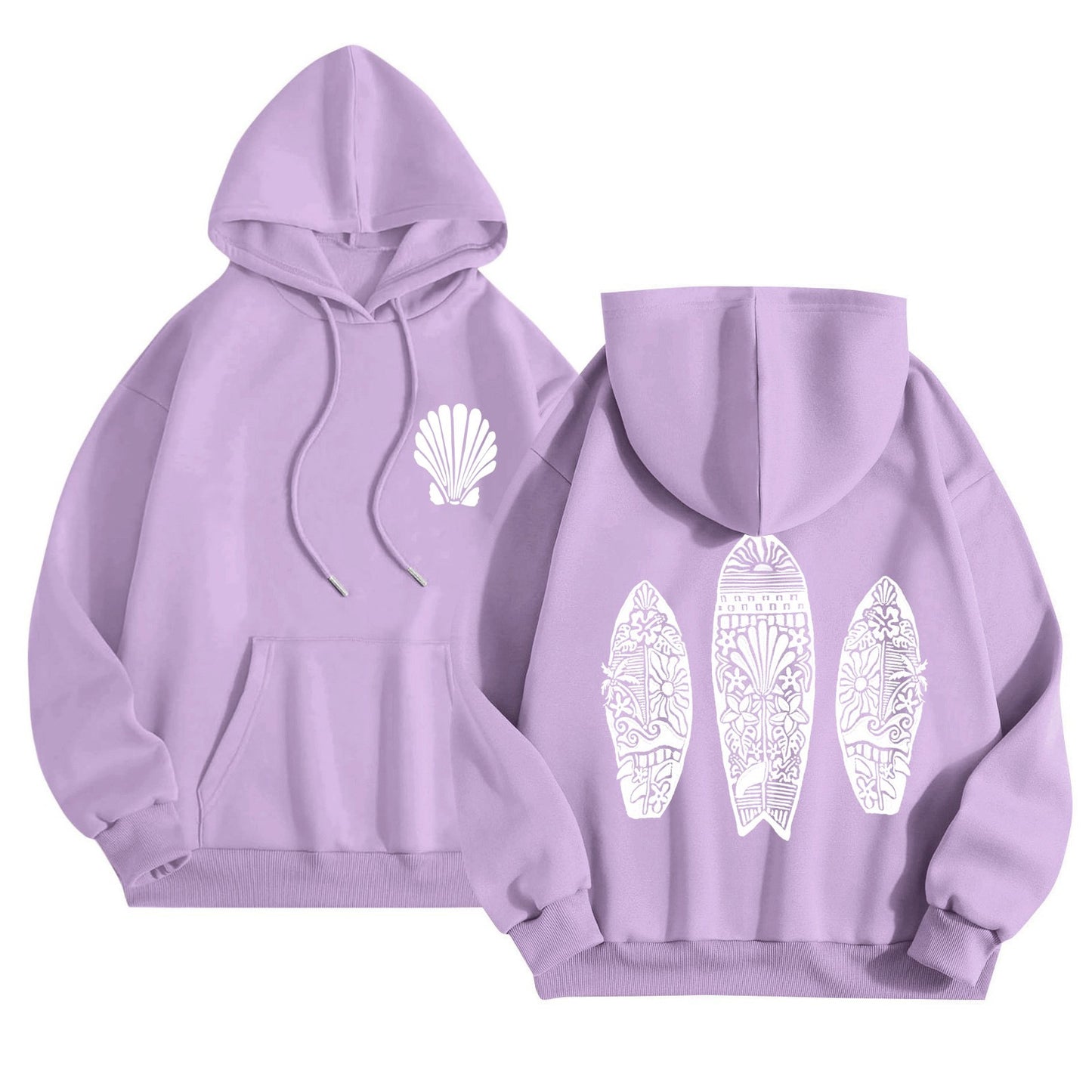 Seashell "Beach Vibes" Hoodie