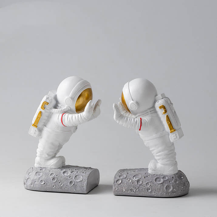 Home Fashion Minimalist Creative Astronaut Bookends — view 4