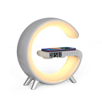 New Intelligent G Shaped Led Lamp Bluetooth Speake Wireless Charger