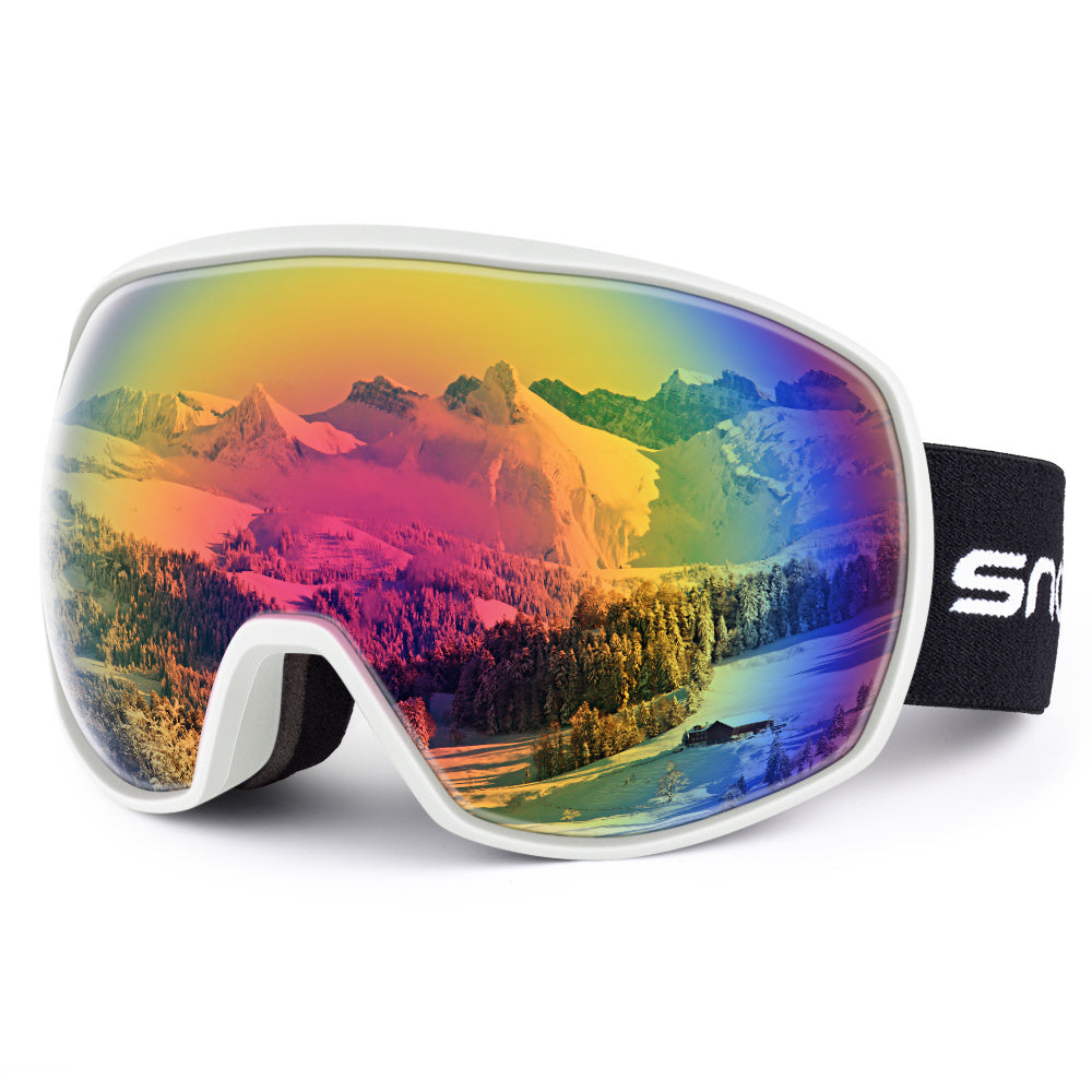 Double-Layer Anti-Fog Ski Goggles – Snow Goggles for Men & Women, Myopia-Compatible