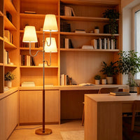 Medieval-style Multi-head Palace-style Floor Lamp — view 2