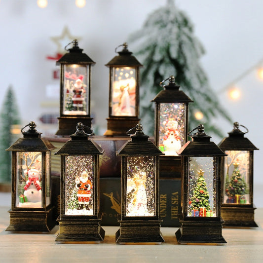 Christmas LED Lantern Lights – Deer, Santa & Snowman Decorations