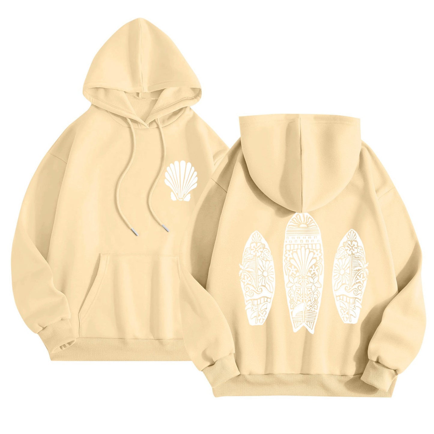 Seashell "Beach Vibes" Hoodie