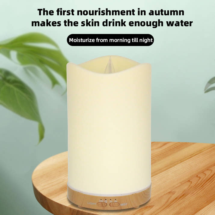 Bedroom Essential Aromatherapy Diffuser With Humidifier, Timer & 7-Color Mood Light Includes 3 Oils