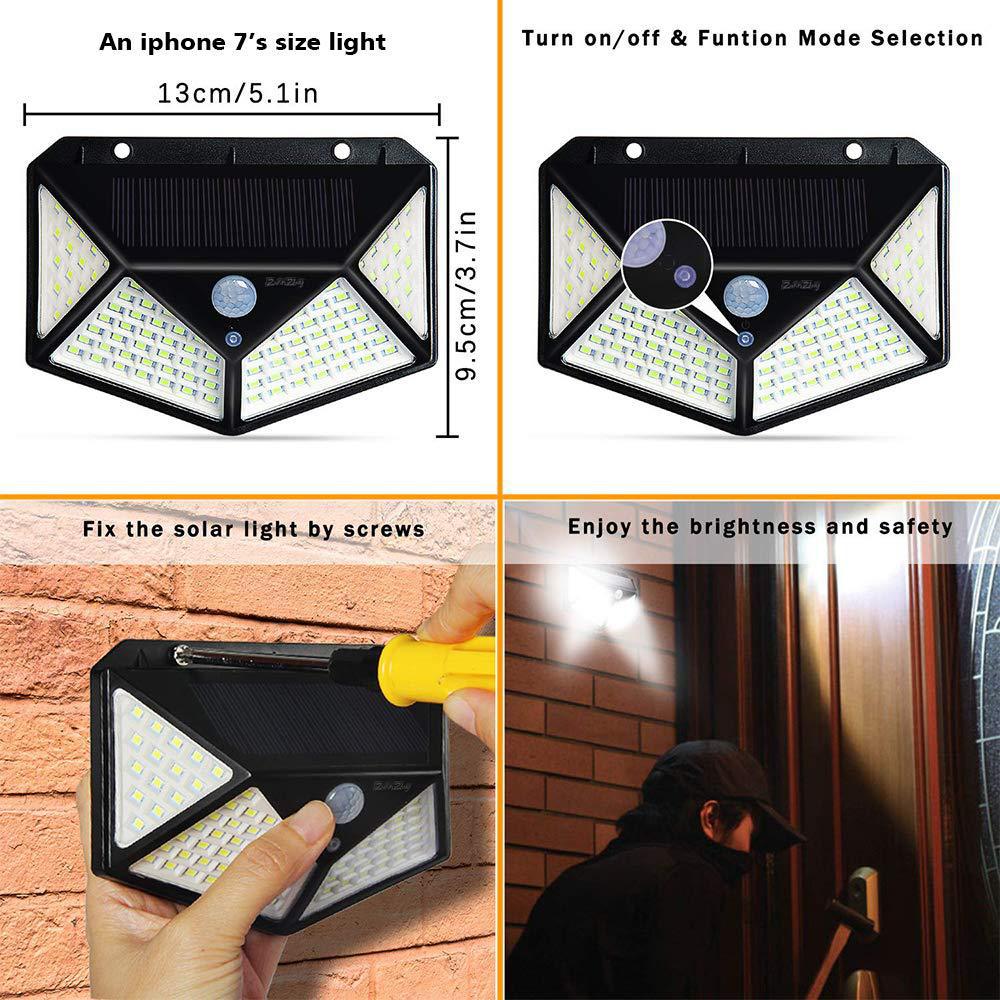 Led Solar Wall Light