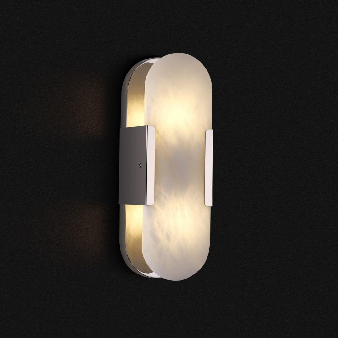 Postmodern Spanish Marble Wall Lamp, Light Luxury Hotel Bedroom, Living Room, Study, Bathroom Cabinet, Mirror, Hallway, Entrance Light — view 5