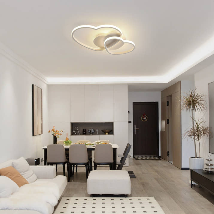 LED Ceiling Light 48W Dimmable With Remote Modern Chandelier Childrens Bedroom
