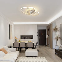 LED Ceiling Light 48W Dimmable With Remote Modern Chandelier Childrens Bedroom