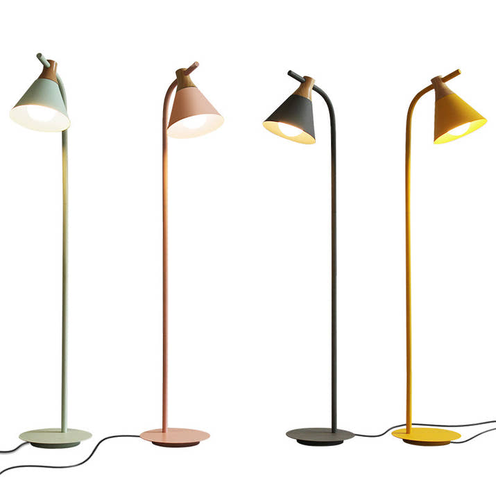 Sofa-style Colorful Macaron Floor Lamp — view 2