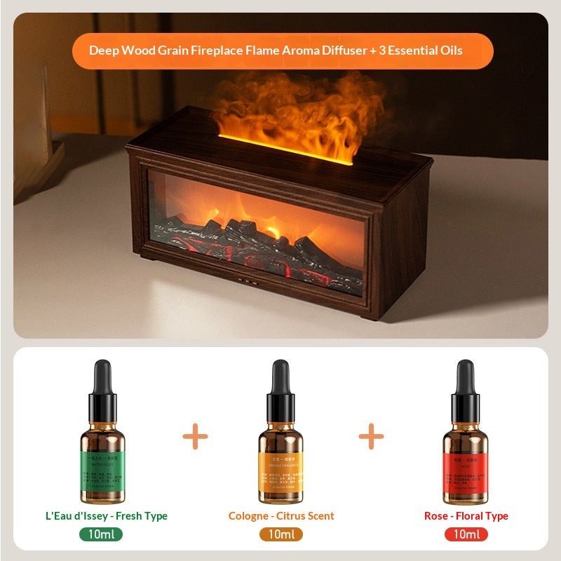 New Fireplace Flame Aroma Diffuser — view 2