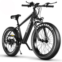 Professional Electric Fat-Tire Mountain Ebike – 1000 W Motor, 48 V 15 Ah Battery, 26″×4″ Tires, UL & GCC Certified, Trail & Commuter Ready