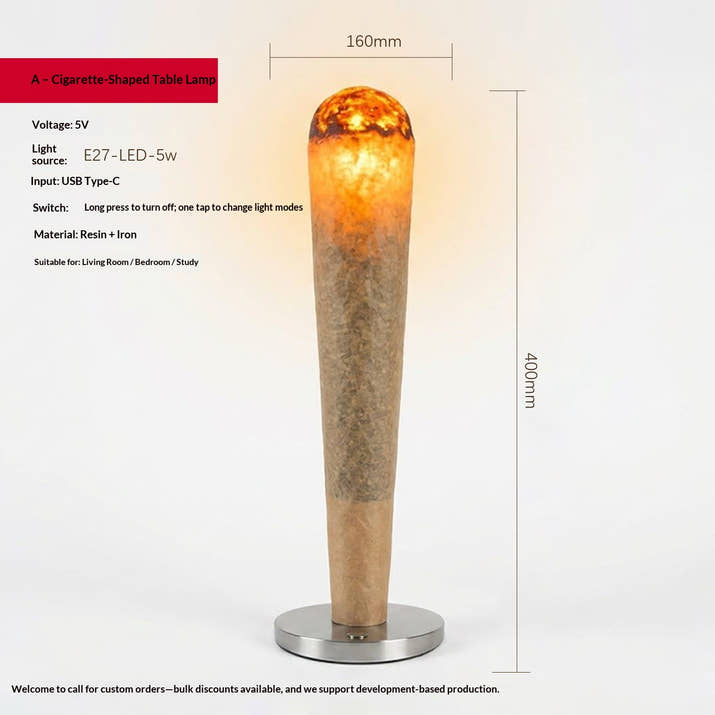 Creative Simulated Campfire Ambiance Table Lamp — view 4