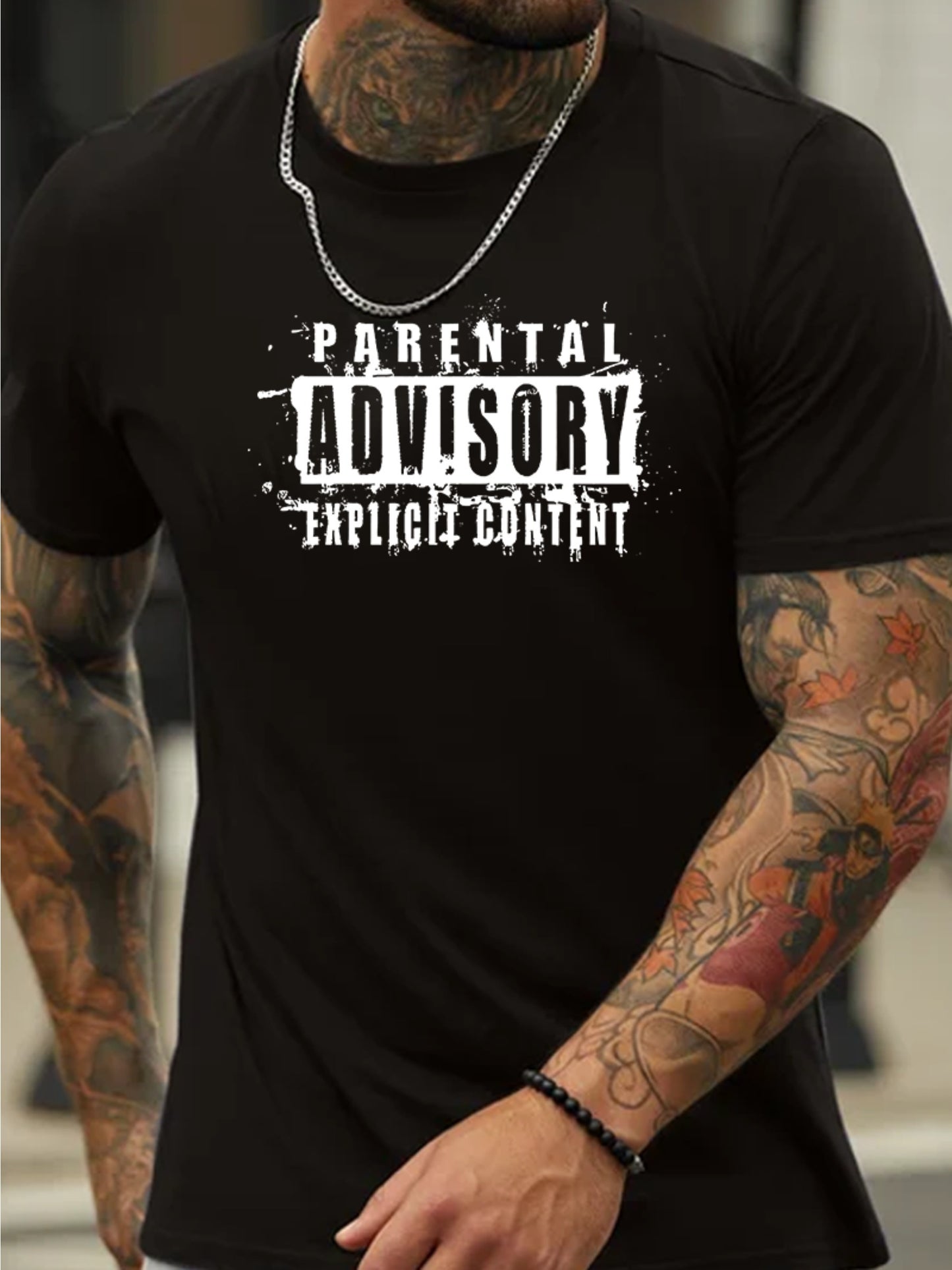 Parental Advisory Graphic Tee – Streetwear T-Shirt