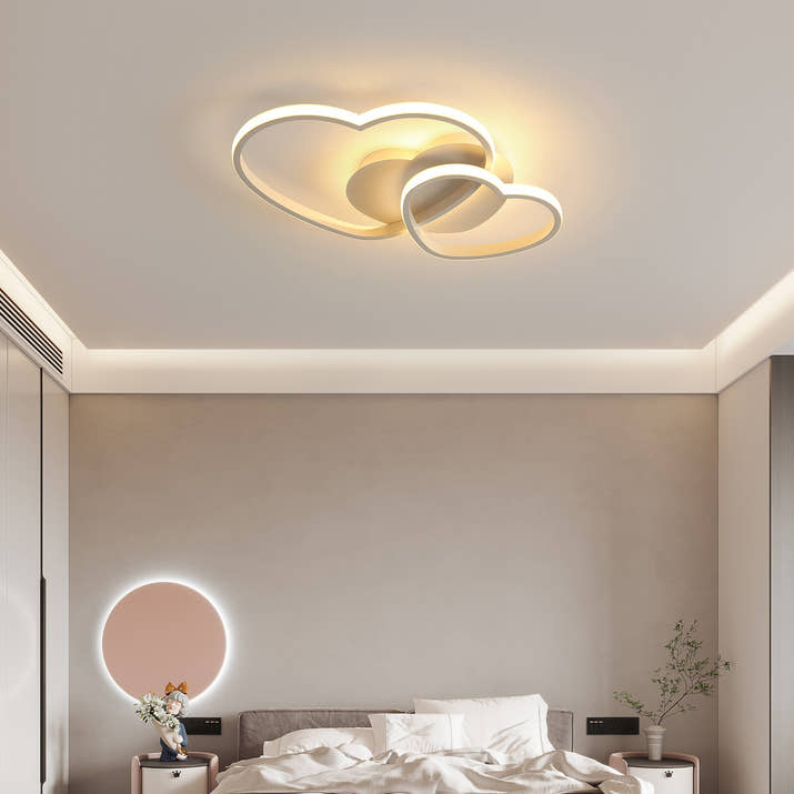 LED Ceiling Light 48W Dimmable With Remote Modern Chandelier Childrens Bedroom — view 2