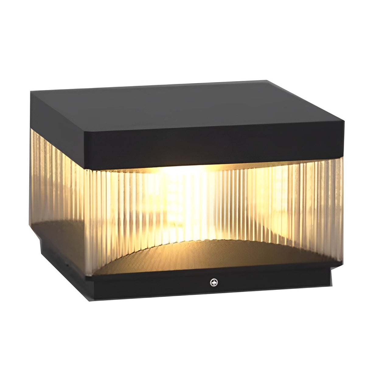 Waterproof Modern Outdoor Wall Lamp Post — view 4