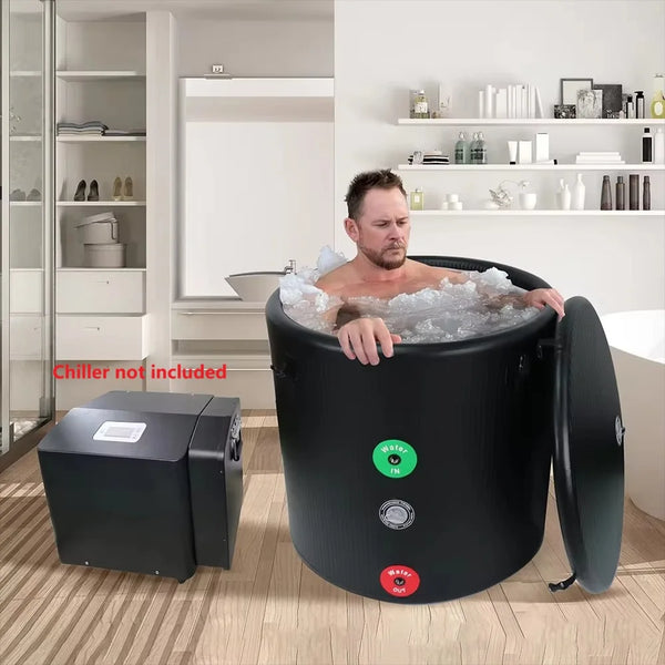 Pro Elite 90cm Ice Bath Pod — Inflatable Cold Plunge Tub for Athletes