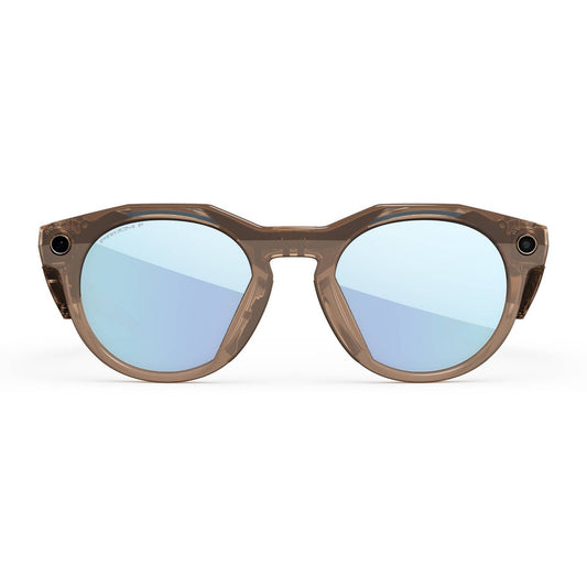 Oakley Meta HSTN Smart AI Glasses - Brown Smoke / Prizm Deep Water Polarized - photo 1