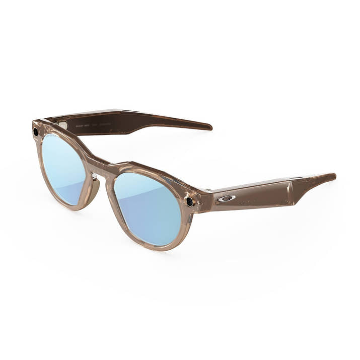 Oakley Meta HSTN Smart AI Glasses - Brown Smoke / Prizm Deep Water Polarized - photo 4