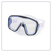 Aqua Leisure DOMINICA Adult Snorkel Mask Combo - Black - photo 3