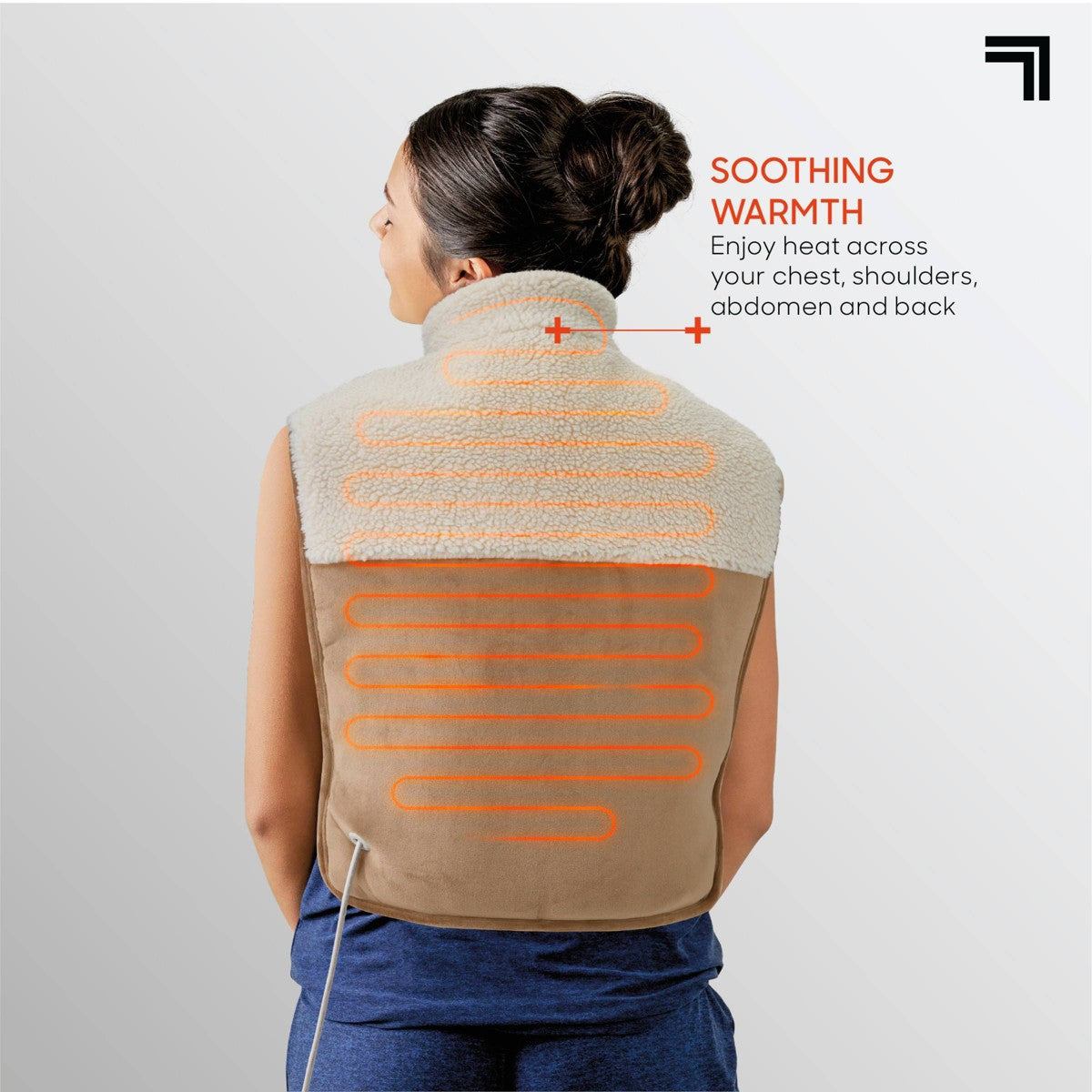 Sharper Image Weighted Heated Comfort Vest Luxe - photo 2