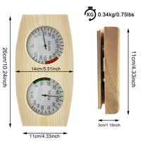 Sauna Dedicated Weat Box Accessories Wooden Sauna Thermometer Sauna