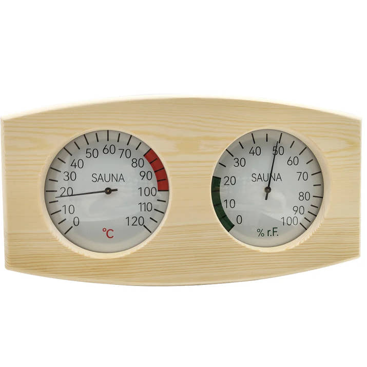 Sauna Dedicated Weat Box Accessories Wooden Sauna Thermometer Sauna