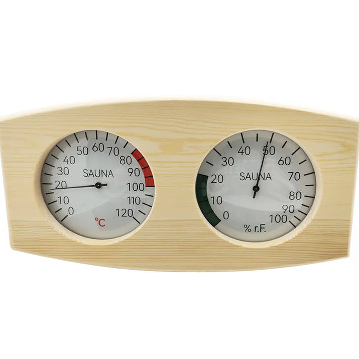 Sauna Dedicated Weat Box Accessories Wooden Sauna Thermometer Sauna